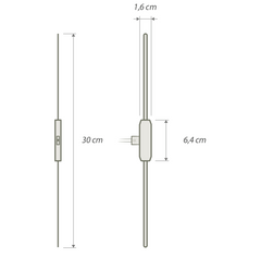 Antenna per Parabrezza FM/AM con Amplificatore