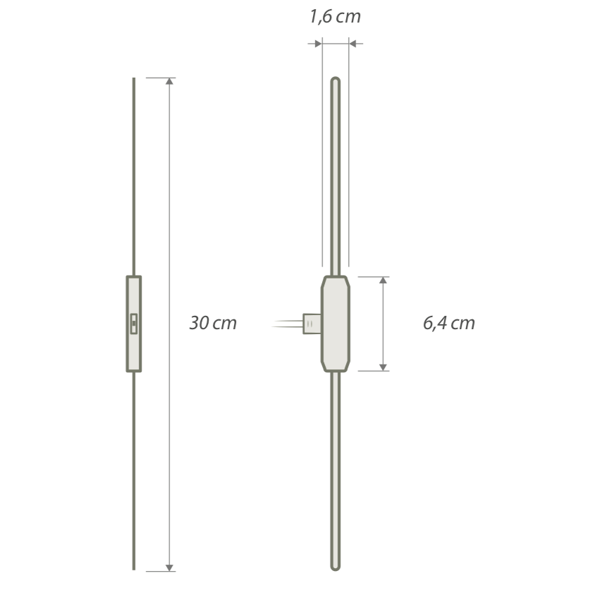 Antenna per Parabrezza FM/AM con Amplificatore