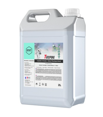 Liquido per Fumo per esercitazioni antincendio, plastica bruciata (2L)