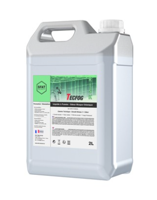 Liquido per Fumo per esercitazioni antincendio, Sostanze chimiche bruciate (2L)