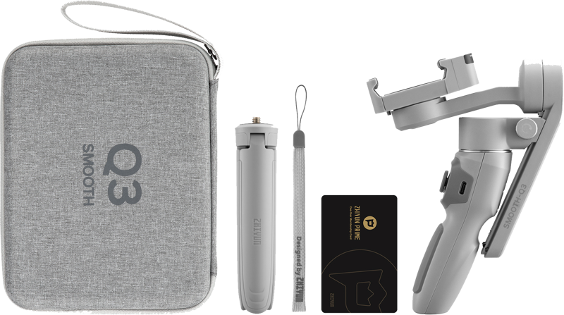 Zhiyun Smooth Q3 Combo Stabilizzatore Mobile con luce