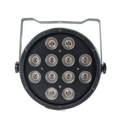 Marconi Polaris 12x12W RGBW Faro PAR Bundle da 8 pezzi con borsa