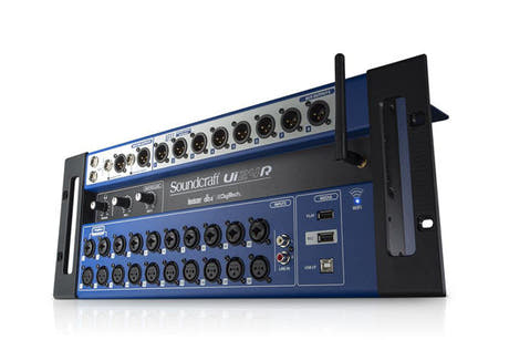 Soundcraft Ui24R Mixer Digitale Controllato a Distanza e Registratore Multitraccia