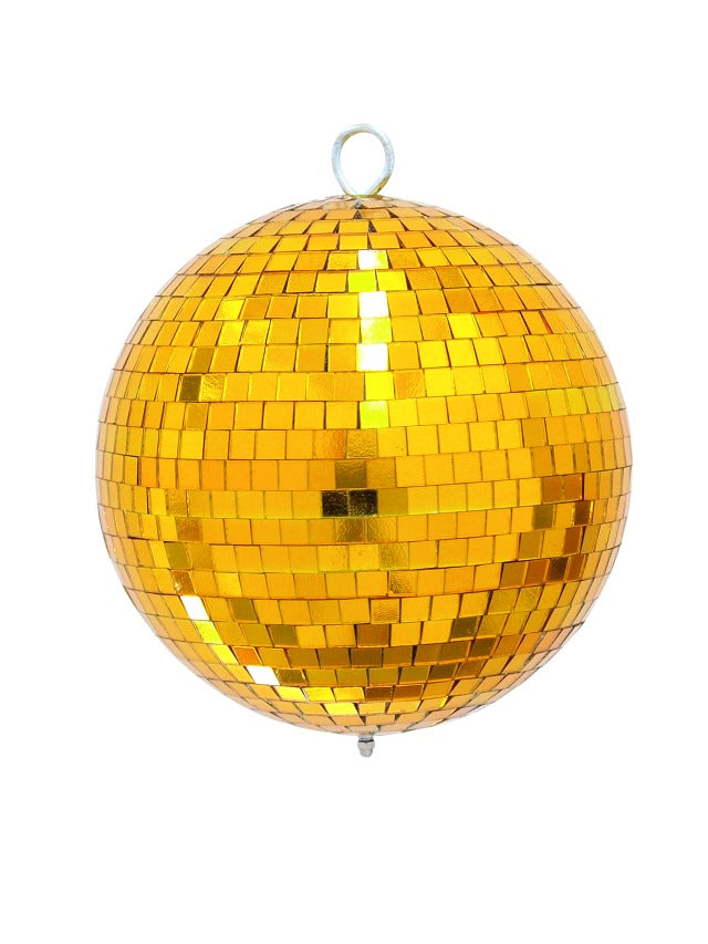 Sfere Spacchiato 15 cm. Oro)