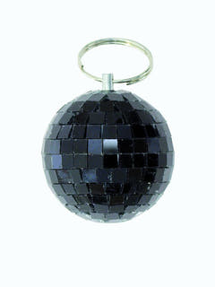 Sfere Spacchiato Nera (15 cm)