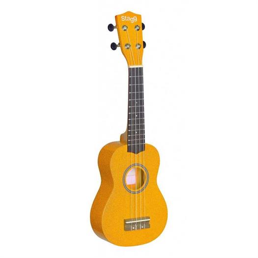 Stagg US-LEMON soprano ukulele con gigbag (giallo limone)