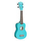 Stagg US-OCEAN Ukulele soprano con custodia morbida (Blu oceano)