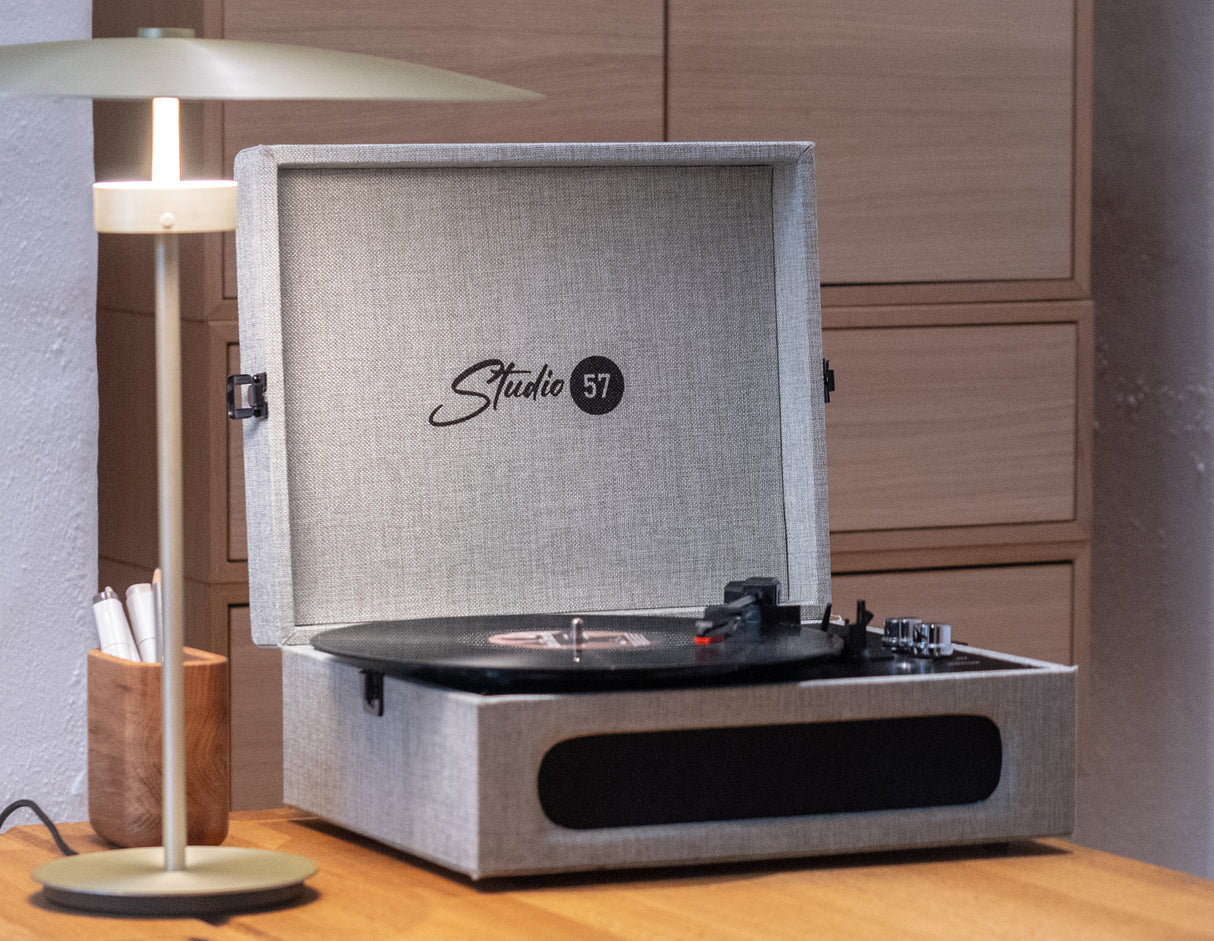 Studio 57 Groovy Turntable (Grey)