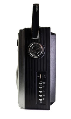 Studio 57 - Ghettoblaster con Bluetooth (Argento)