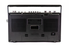 Studio 57 - Ghettoblaster con Bluetooth (Argento)