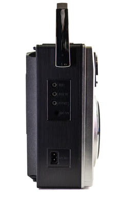 Studio 57 - Ghettoblaster con Bluetooth (Argento)