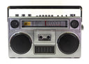Studio 57 - Ghettoblaster con Bluetooth (Argento)