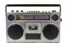 Studio 57 - Ghettoblaster con Bluetooth (Argento)