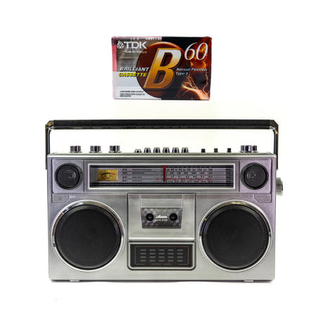 Studio 57 - Ghettoblaster con Bluetooth + Cassetta