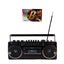 Studio 57 - Lettore di cassette con FM & Bluetooth, Nero + Cassetta
