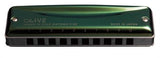 Suzuki Olive C-20 diatonisk mundharmonika.  Tone:  F#