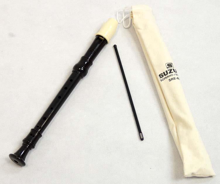 Suzuki SRE-80 Soprano Registratori (Nero)