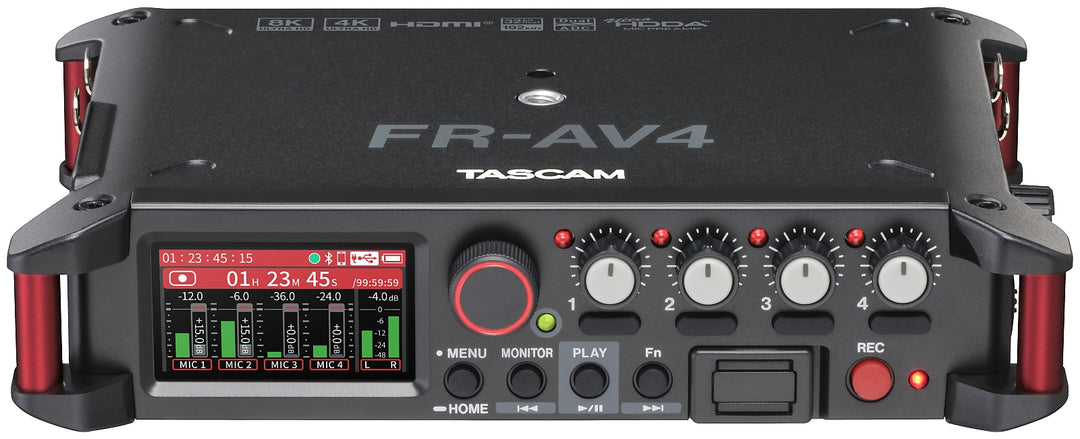 Tascam registratore audio a 4 canali HDMI timecode