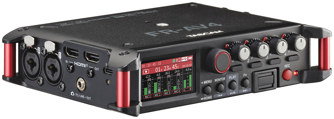 Tascam registratore audio a 4 canali HDMI timecode
