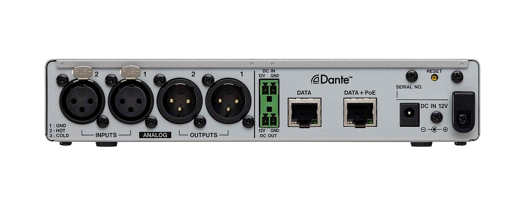Tascam MM-2D convertitore Analogico Dante 2in / 2 out, XLR
