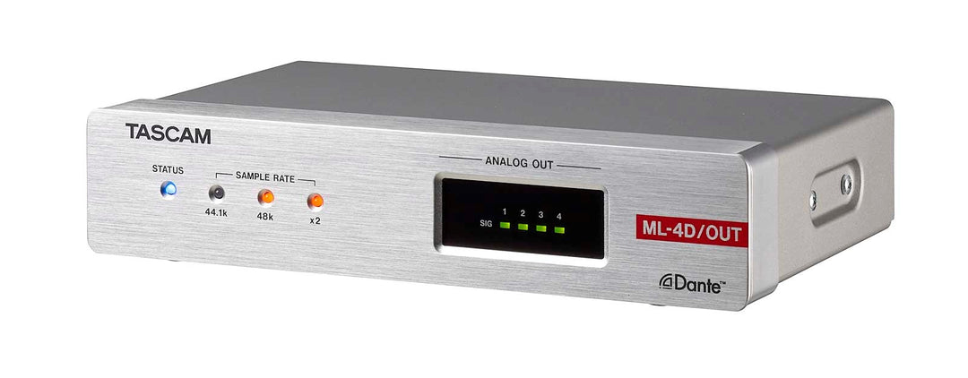 Tascam MM-4D IN Convertitore Analog Dante 4 canali, XLR