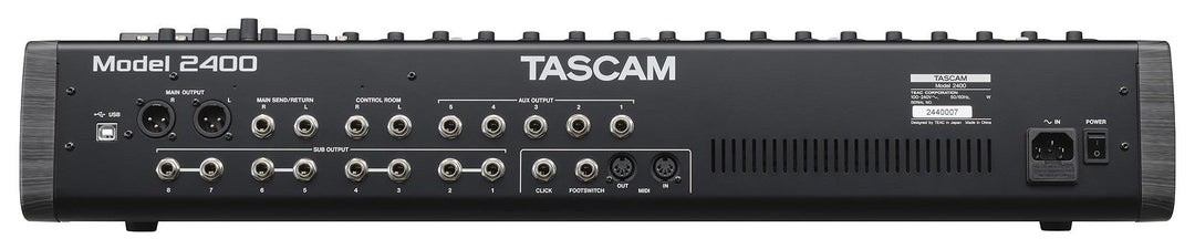 Tascam Model 2400 mixer digitale e registratore digitale a 24 tracce