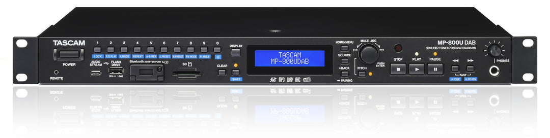 Tascam lettore multimediale con SD/USB e sintonizzatore DAB/FM