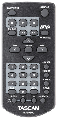Tascam lettore multimediale con SD/USB e sintonizzatore DAB/FM