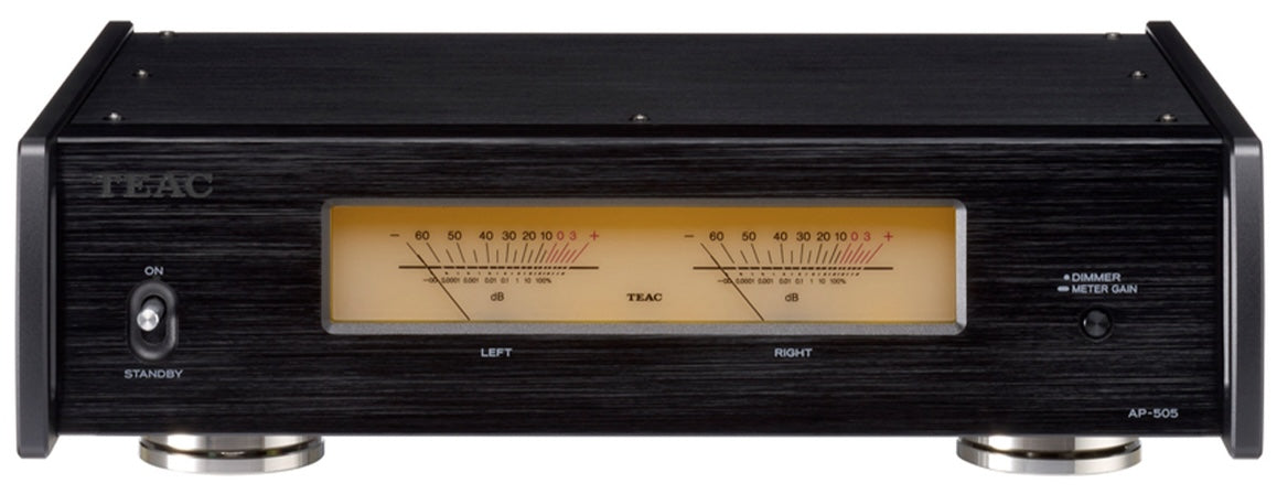 TEAC AP-505 Stereo Power Amplifier, Black