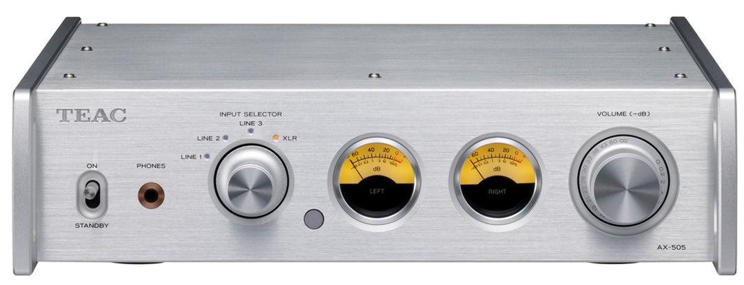TEAC AX-505-S Amplificatore Stereo (Argento)