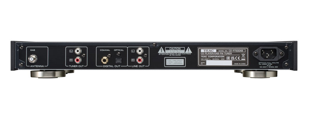 TEAC CD-P750DAB Lettore CD con DAB+ & FM