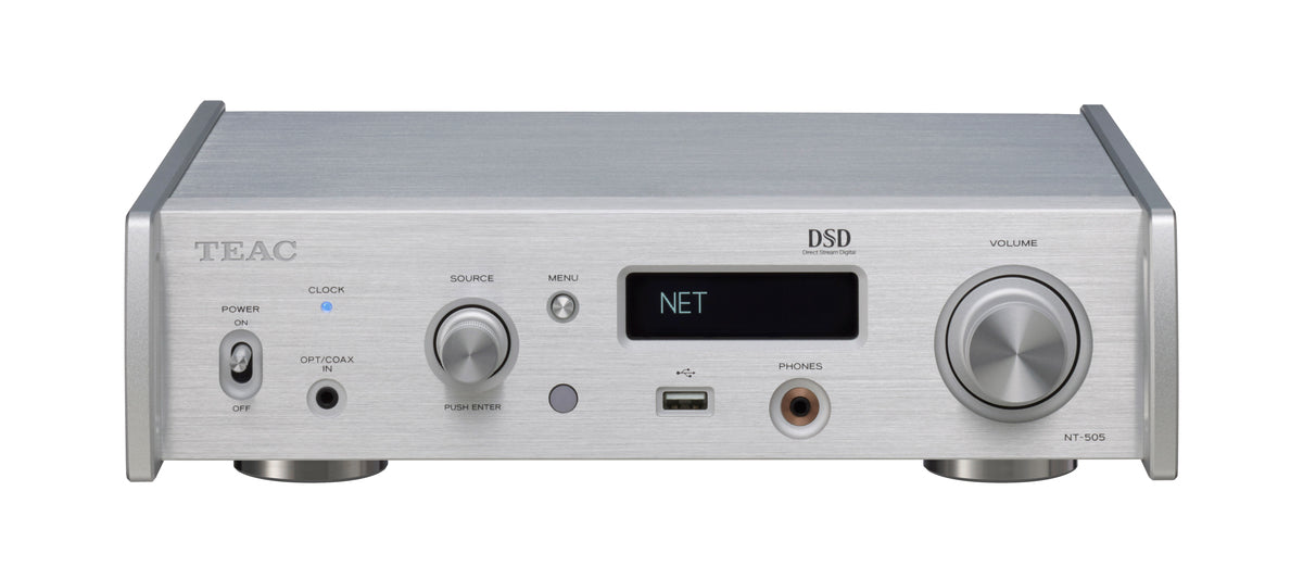 TEAC NT-505-X USB Network DAC Pre-amp (Argento)