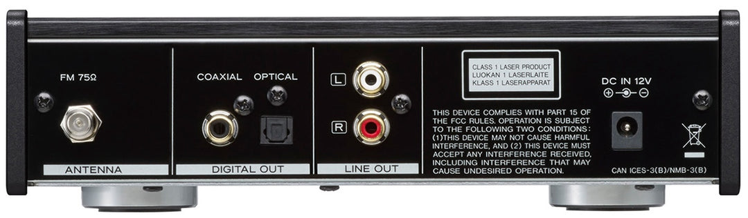 TEAC PD-301DAB-X/B, DAB+/FM e Lettore CD (Nero)