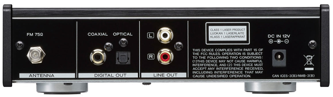 TEAC PD-301DAB-X/B, DAB+/FM e Lettore CD (Nero)