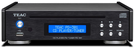 TEAC PD-301DAB-X/B, DAB+/FM e Lettore CD (Nero)