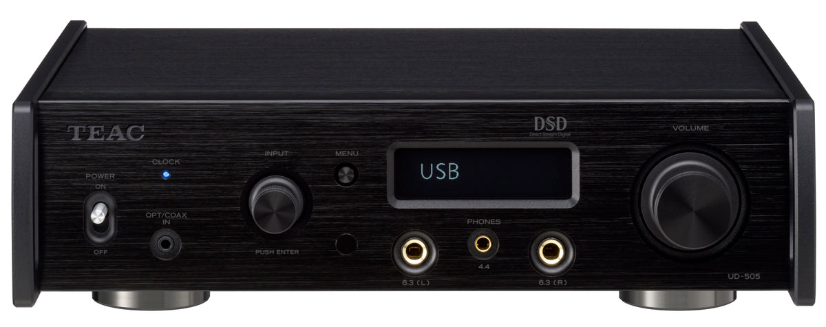 TEAC UD-505-X USB DAC Pre-amplificatore (Nero)