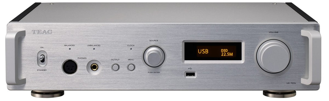 TEAC UD-701N DAC di rete Pre-Amp (Argento)