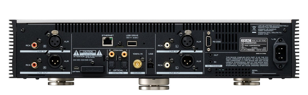 TEAC UD-701N DAC di rete Pre-Amp (Argento)
