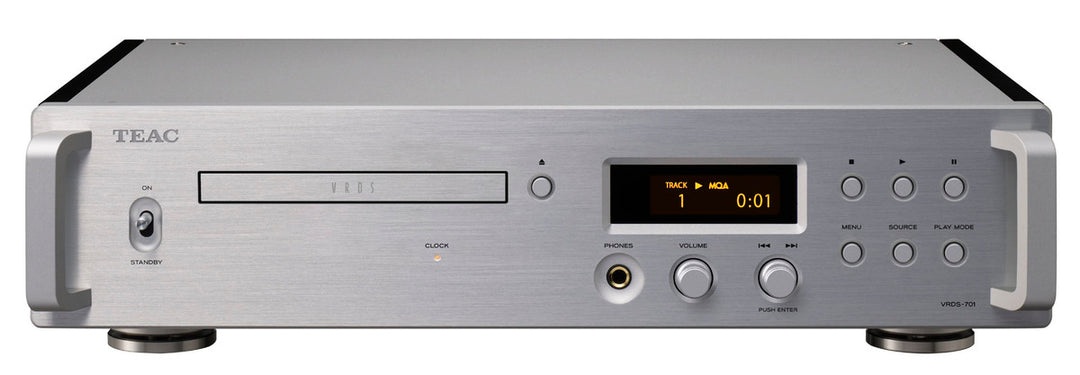TEAC VRDS-701 Lettore CD (Argento)