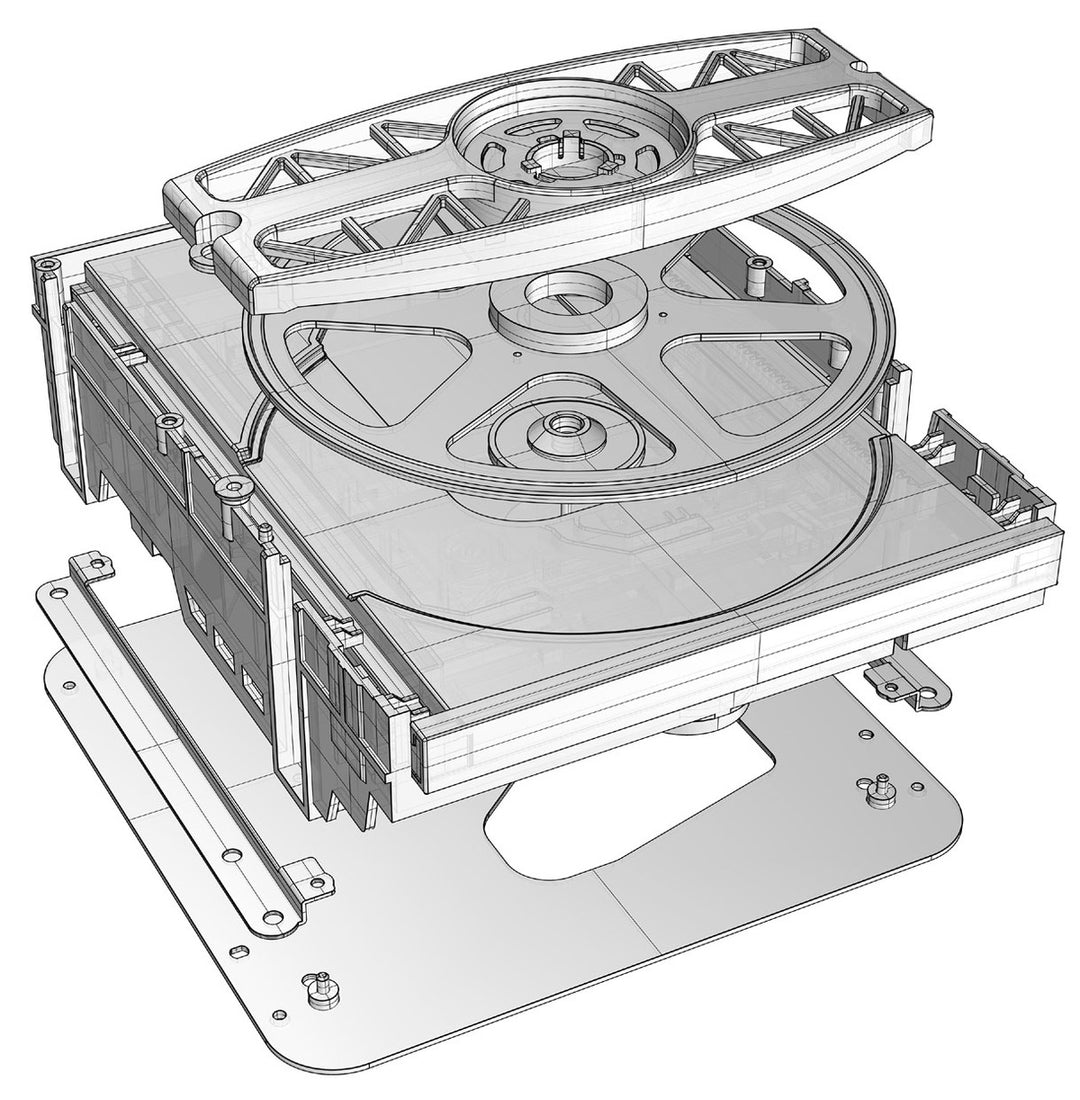 TEAC VRDS-701 Lettore CD (Argento)