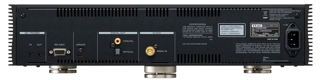 TEAC VRDS-701T Lettore CD (Nero)
