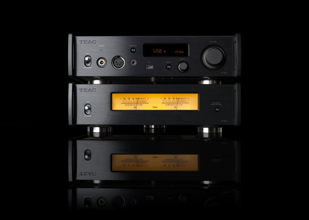 TEAC AP-507 Stereo Power Amplifier Black