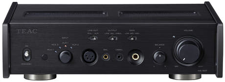 TEAC HA-507 Cuffie e preamplificatore Black
