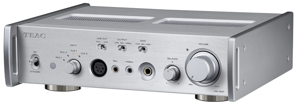TEAC HA-507 Headphone and Preamplifier Silver