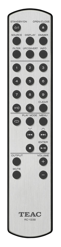 TEAC PD-507T CD Transport Silver