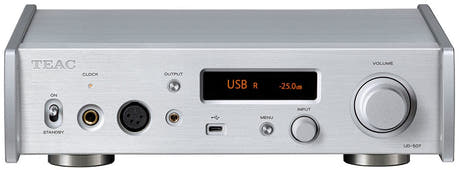 TEAC UD-507 DAC USB/Preamp/Amplificatore per cuffie Silver