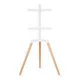 TV Floor stand (White, Beech, 50-65")