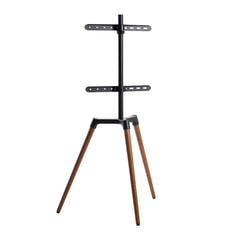 Supporto TV da Pavimento (Nero, Faggio 50-65")
