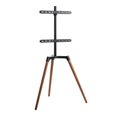 Supporto TV da Pavimento (Nero, Faggio 50-65")