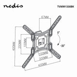 Tv Wall bracket Fully movable 23 - 55 " 30 kg